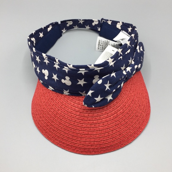 Disney Parks Patriotic Women’s Adjustable Visor